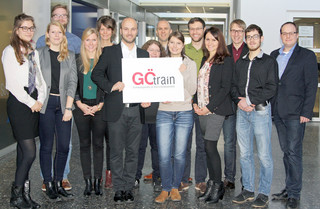 Teilnehmer des Projektes GÖtrain nach der Abschlusspräsentation der Projektwoche am 02.12.2016